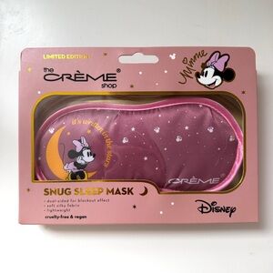The Crème Shop Disney Minnie Pink Snug Sleep Mask